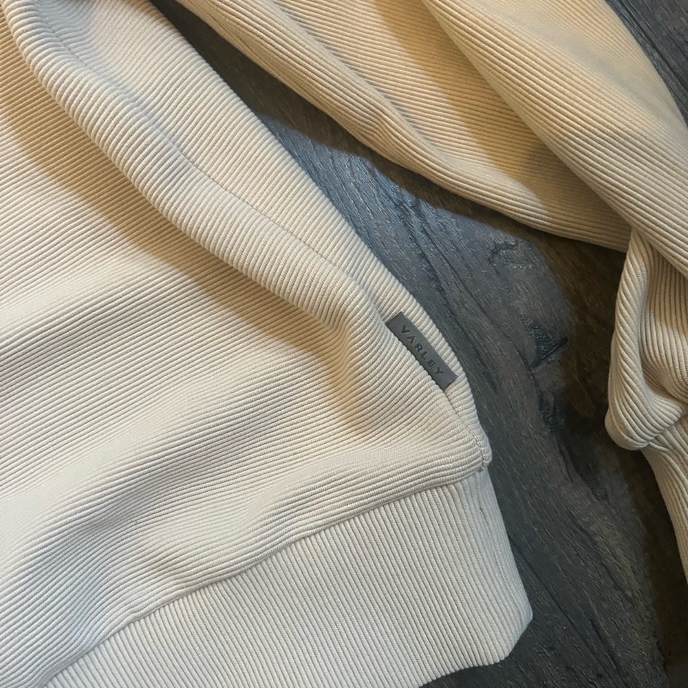 Varley Vine Half Zip Pullover Ottoman Ribbed Mush… - image 2